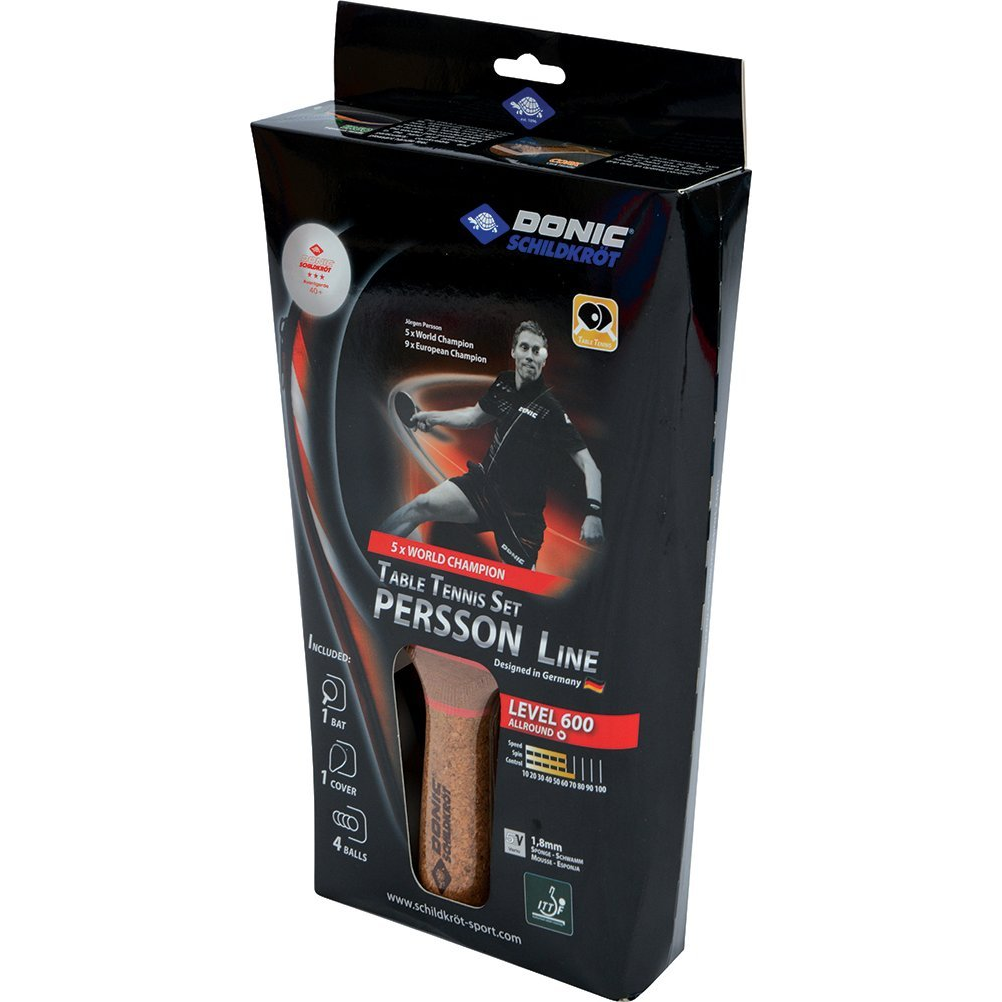 Ping-pong ütő szett Donic Persson 600 (788450)