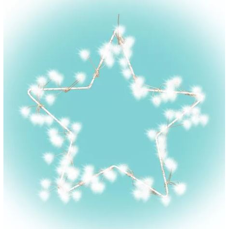 Somogyi KID 115 LED-es csillag ablakdísz 30x30cm (KID 115)