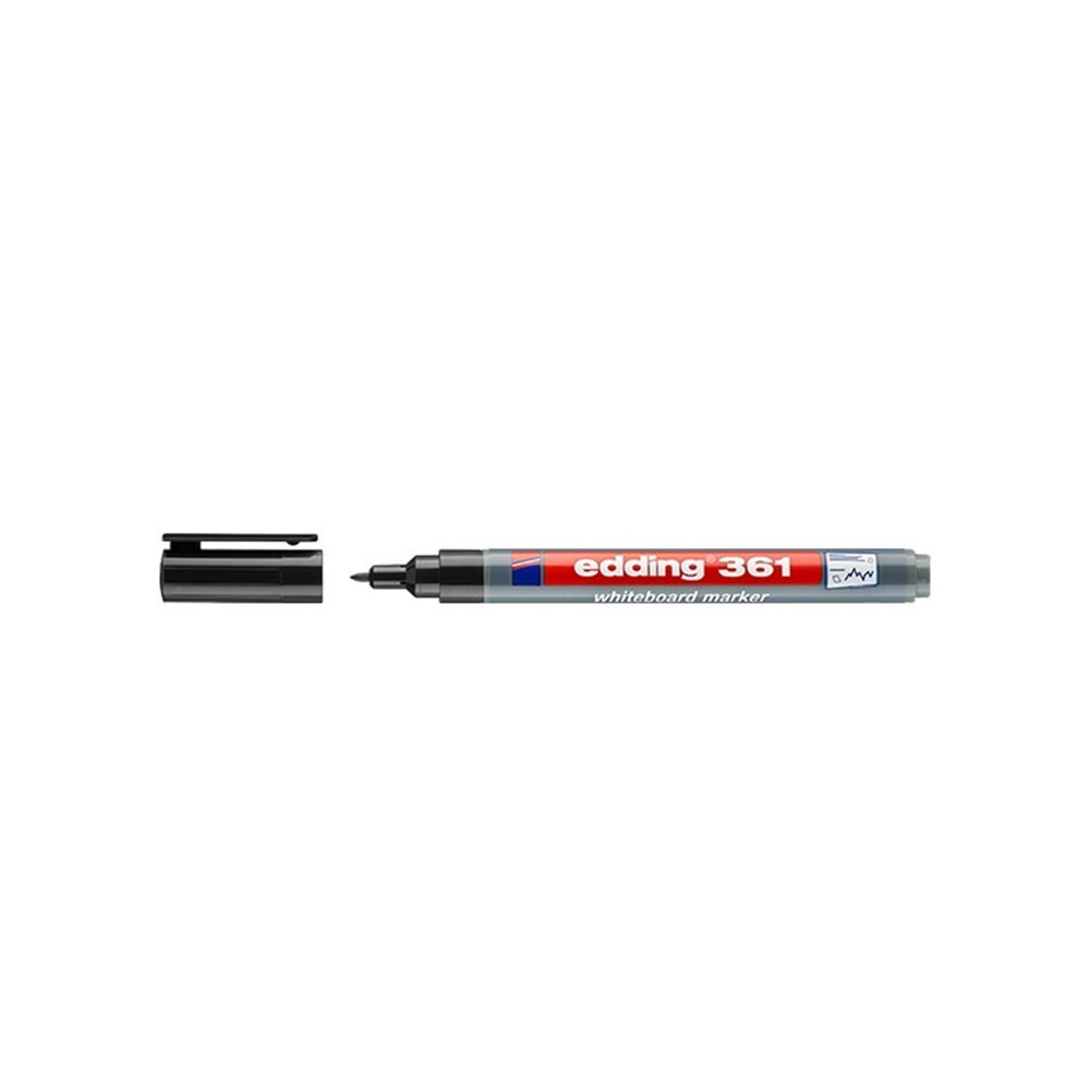 Edding Táblamarker 1mm, kerek 361 fekete (7580146000) (7580146000)
