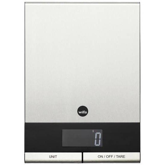 Wilfa KW-4 Konyhai mérleg digitális Mérési tartomány (max.)=5 kg Ezüst (605926) (605926)