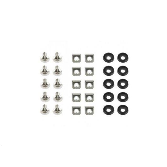 Gembird 19A-FSET-01 rack szerelő csavarszett 10db (19A-FSET-01)