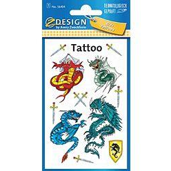 Tetoválás Matrica Avery Sárkányok (106879)