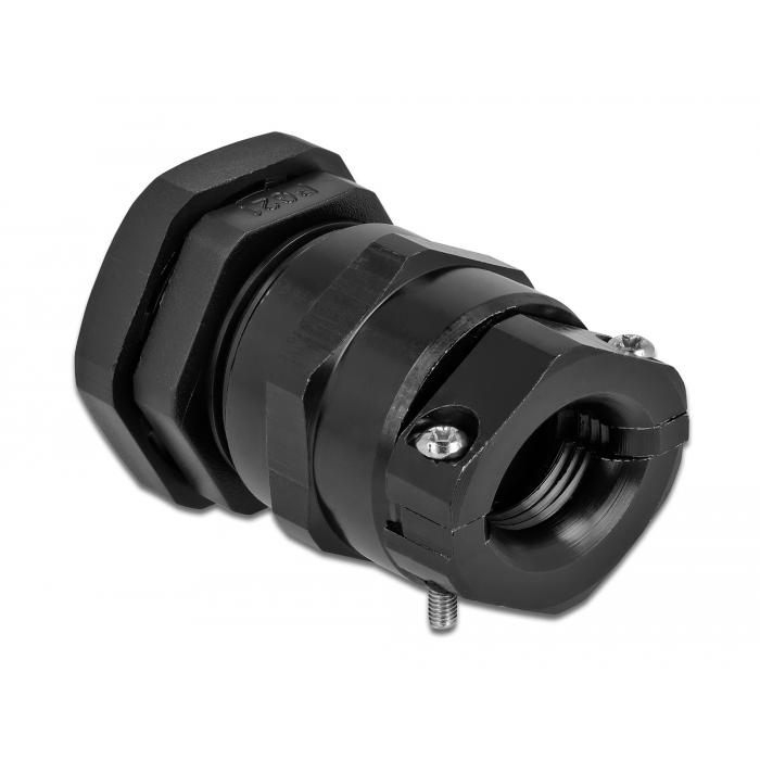 Delock Kábel tömszelence PG21 feszültség mentesítős és hajlítás védelemmel ellátott fekete (60359) (60359)