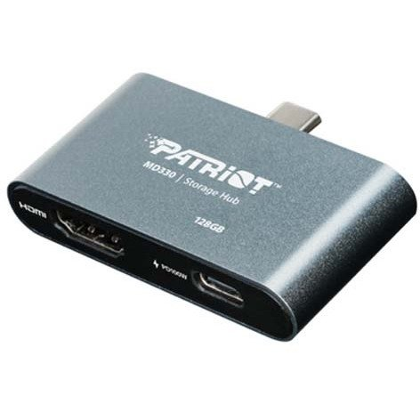 Patriot PMD128GH013 MD330, Mobile 128GB Storage Hub (USB 3.2GEN 1:HDMI/USB PD) 128GB