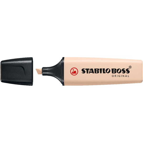 STABILO BOSS ORIGINAL NatureColors speedmarker 1 stk Mejselspids Beige