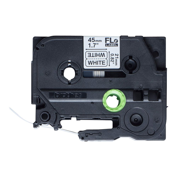 Brother FLe-2511 етикетна лента Черен на бял фон