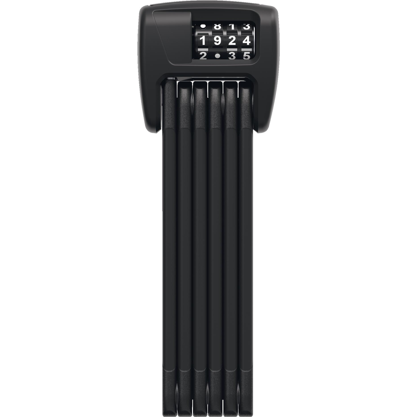 ABUS Bordo 6000C/90 SH kerékpár zár, fekete (4003318675997)