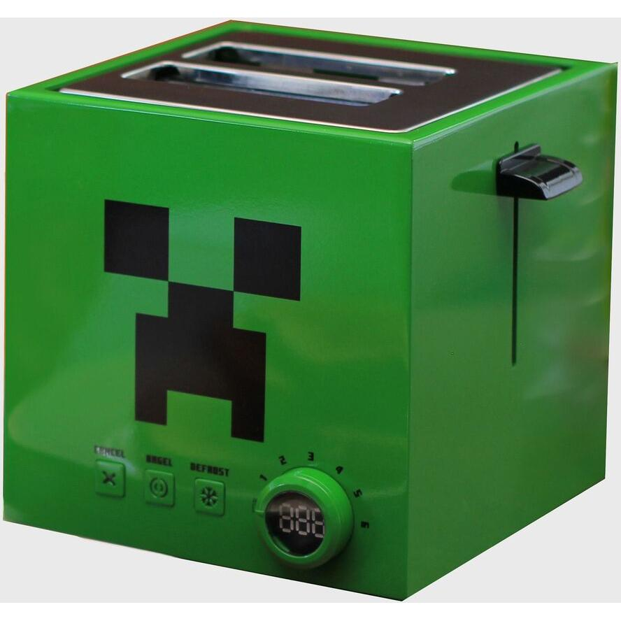 Ukonic Minecraft Creeper Square Kenyérpirító - Zöld (142285)