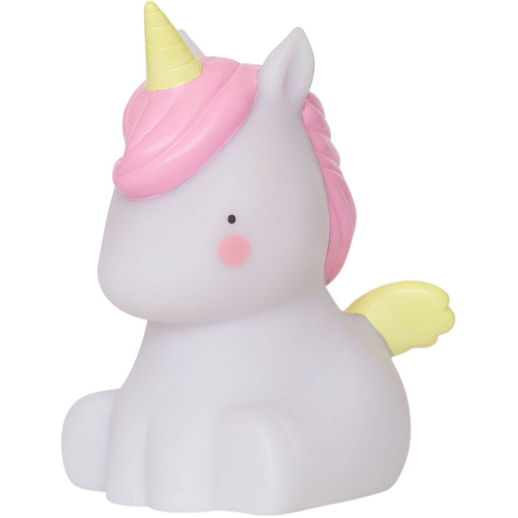 A Little Lovely Company éjszakai fény - unikornis, kicsi (ALLC_LLUNWH34)