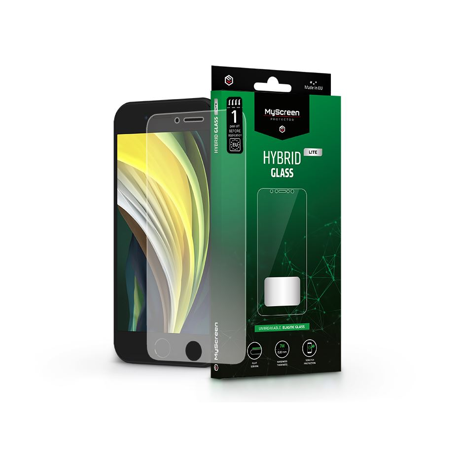 MyScreen Protector Hybrid Glass Lite Apple iPhone 7/iPhone 8/SE (2020) rugalmas üveg kijelzővédő fólia (LA-1946) (LA-1946)