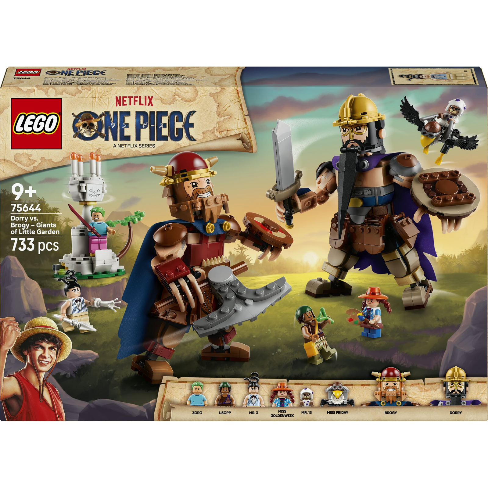 LEGO ONE PIECE 75644 Dorry vs. Brogy - Obri zo Záhradky