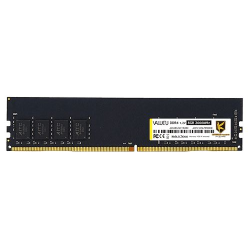 8GB 2666MHz DDR4 RAM Kingsman VALUEU memória CL19 (KSD48G26C19UBD)