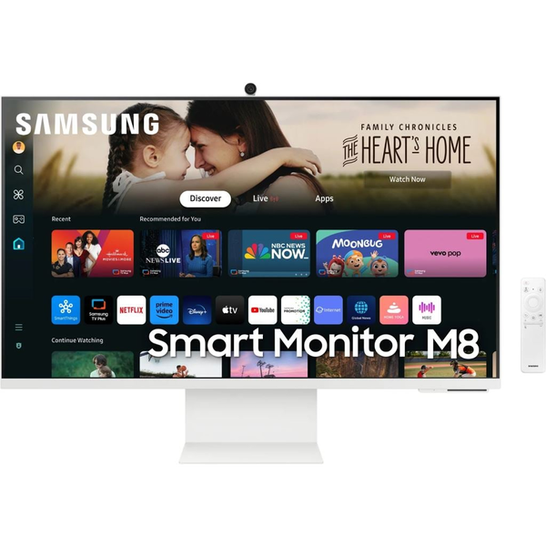 Samsung M80D computer monitor 81,3 cm (32") 3840 x 2160 Pixels 4K Ultra HD LED Wit