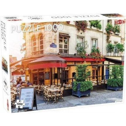Tactic Cafe in Paris 1000 pcs Legpuzzel 1000 stuk(s) Stad