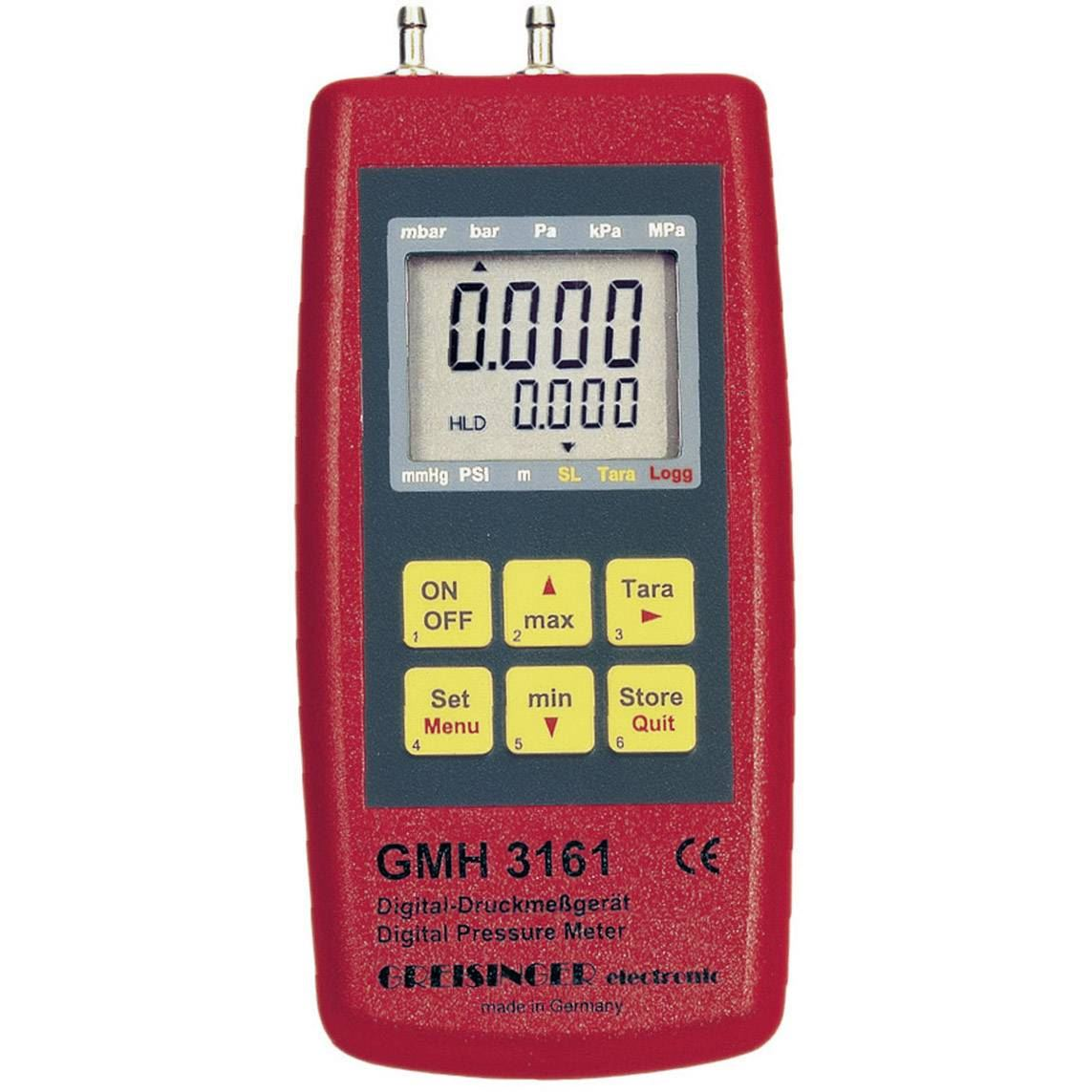 Greisinger GMH 3161-13 barométer, nyomásmérő műszer, -100 - 2000 mbar (600468) (greis600468)