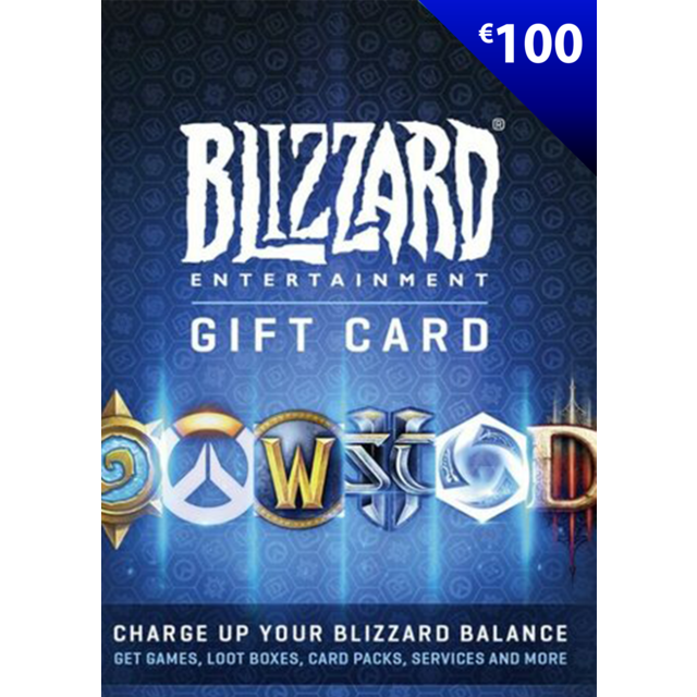 Blizzard €100 elektronikus licensz