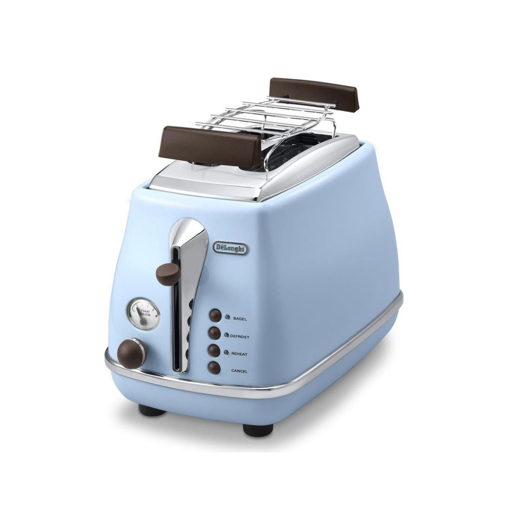 DeLonghi Icona Vintage CTOV2103.AZ kenyérpirító kék (CTOV2103.AZ)