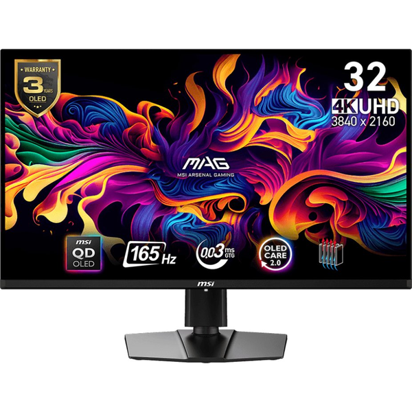 MSI MAG 321UPDE QD-OLED 32" 4K 165Hz Gaming Monitor