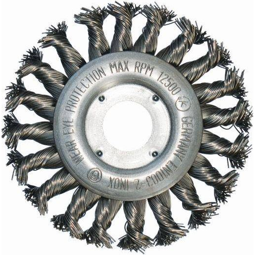 Abraboro Szczotka tarczowa 115 mm/M14 ABRABORO - drut splatany 0,5 mm