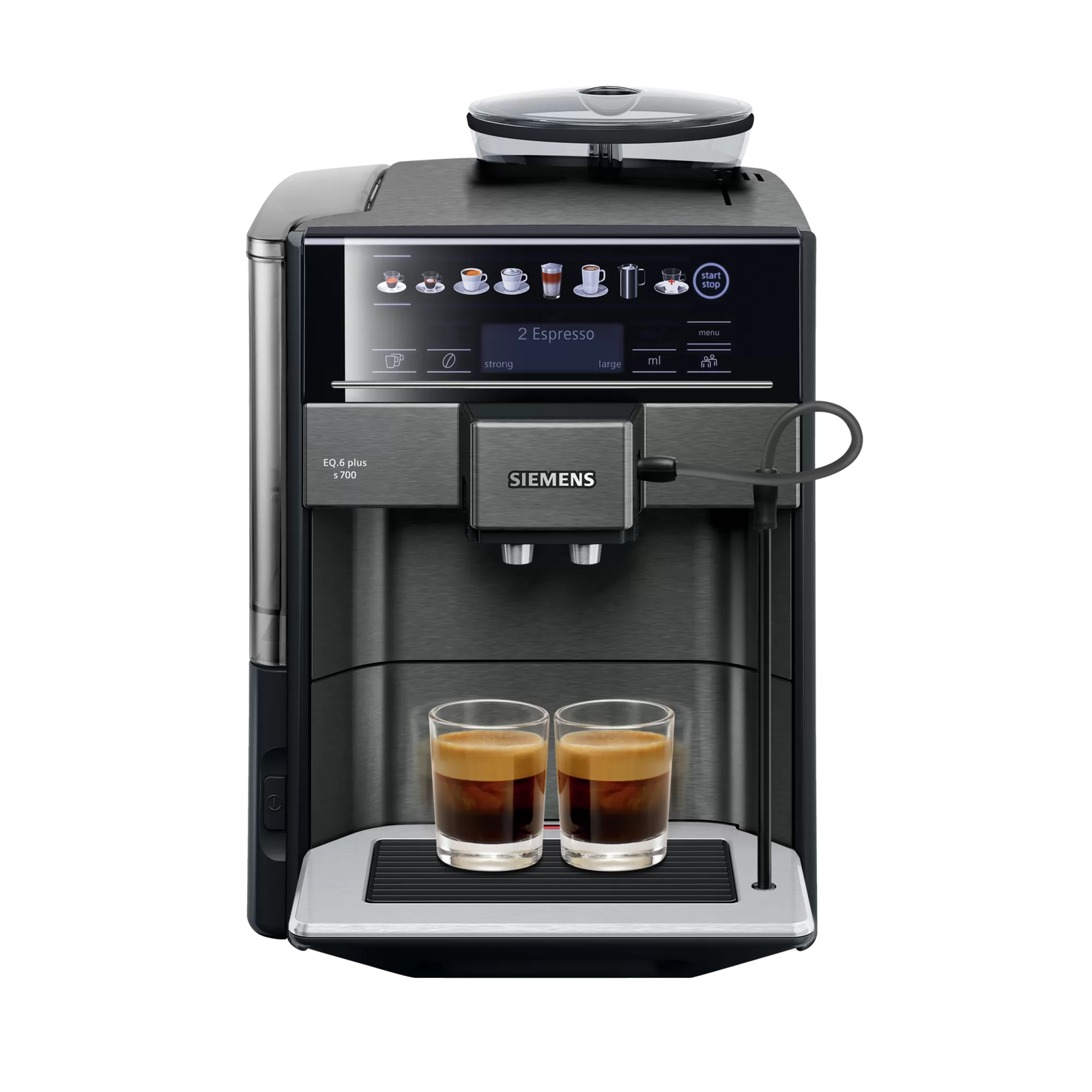 Siemens EQ.6 plus TE657319RW kávéfőző Teljesen automatikus Eszpresszó kávéfőző gép 1,7 L (TE657319RW)