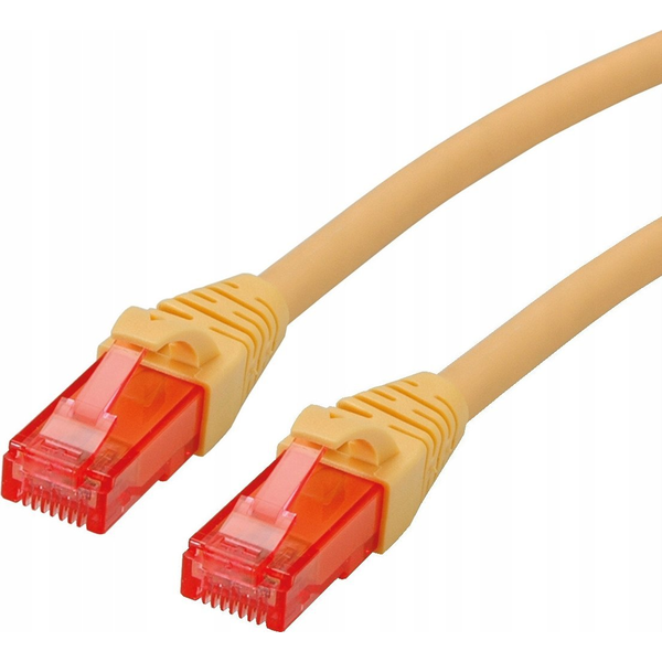ROLINE Patchkabel Cat.6 UTP, Component Level, LSOH, gelb, 1,5 m