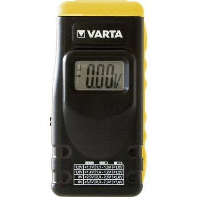 Varta 891101401 тестер за батерии Черен, Жълт