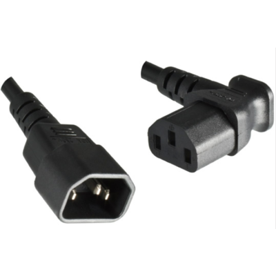 Microconnect PE040618A cavo di alimentazione Nero 1,8 m Accoppiatore C13 Accoppiatore C14