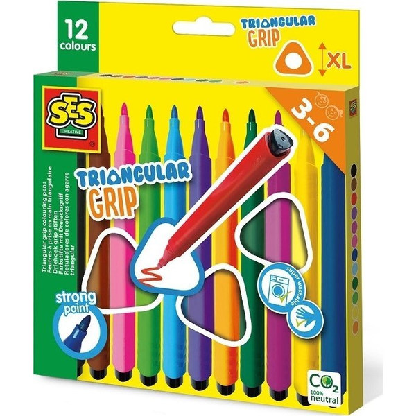 SES Creative 14696 szövegkiemelő 12 db Golyóshegyű Többszínű