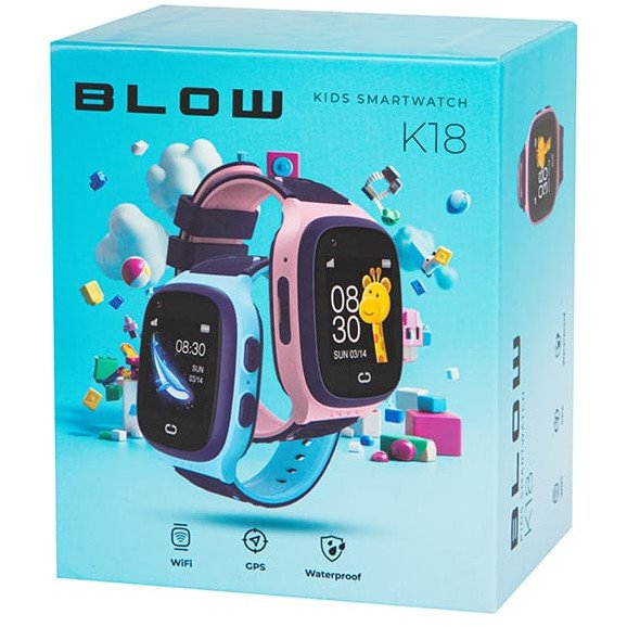 Blow K18 4G GPS gyerek okosóra kék