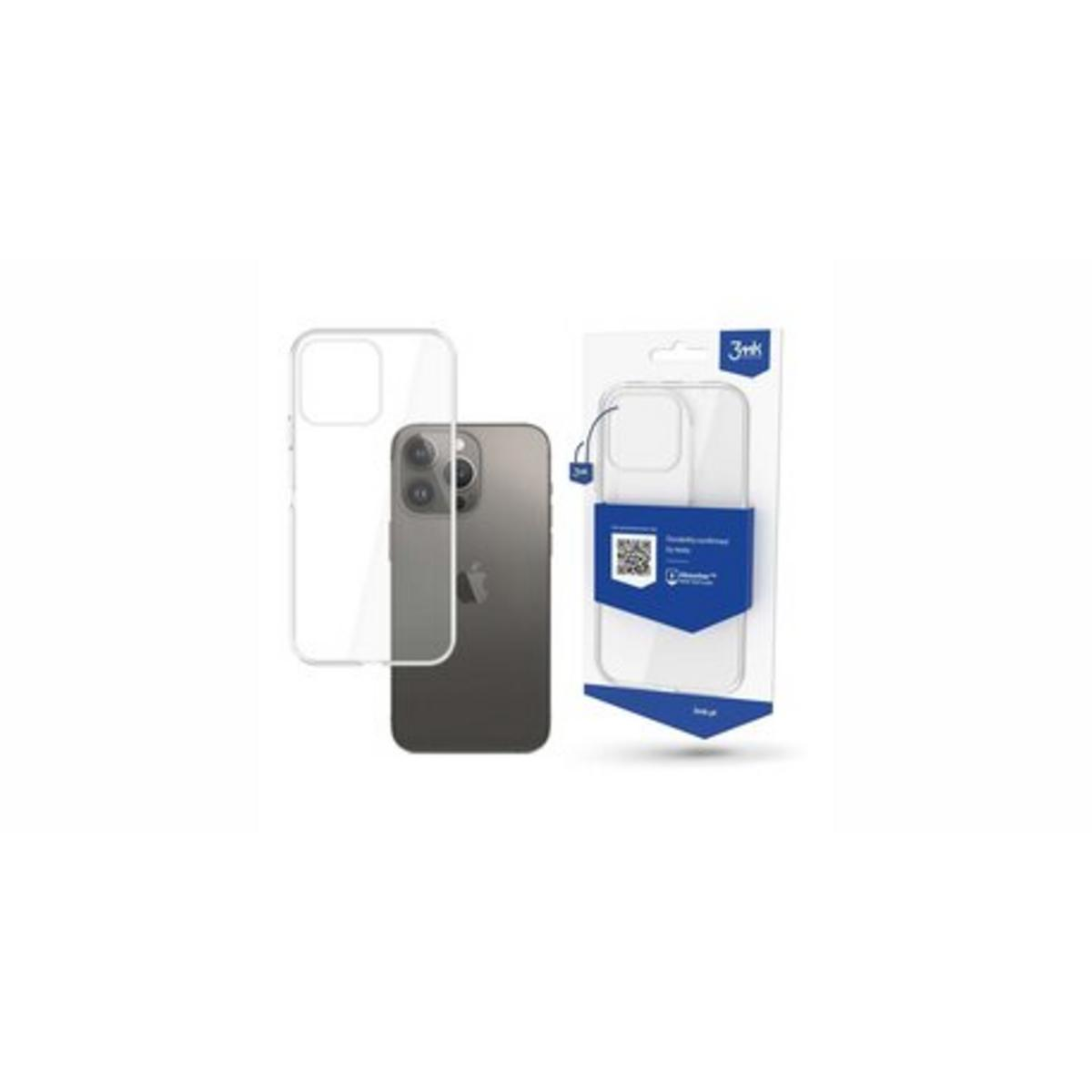 3mk Clear Case Apple iPhone 14 Plus Szilikon Tok - Átlátszó (5903108476577)