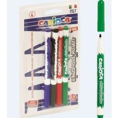 Carioca Whiteboard táblafilc szett 2,8mm 4db-os