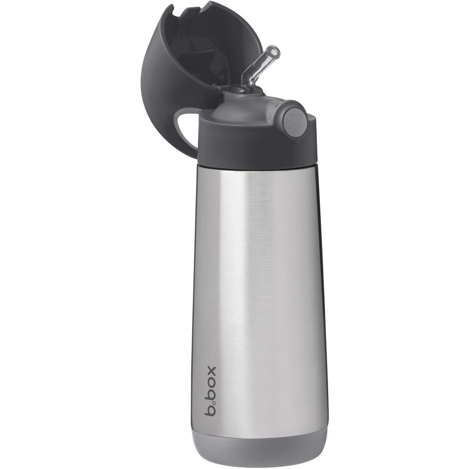 B.Box Szívószálas italtermosz 500 ml graphite (9353965004288)