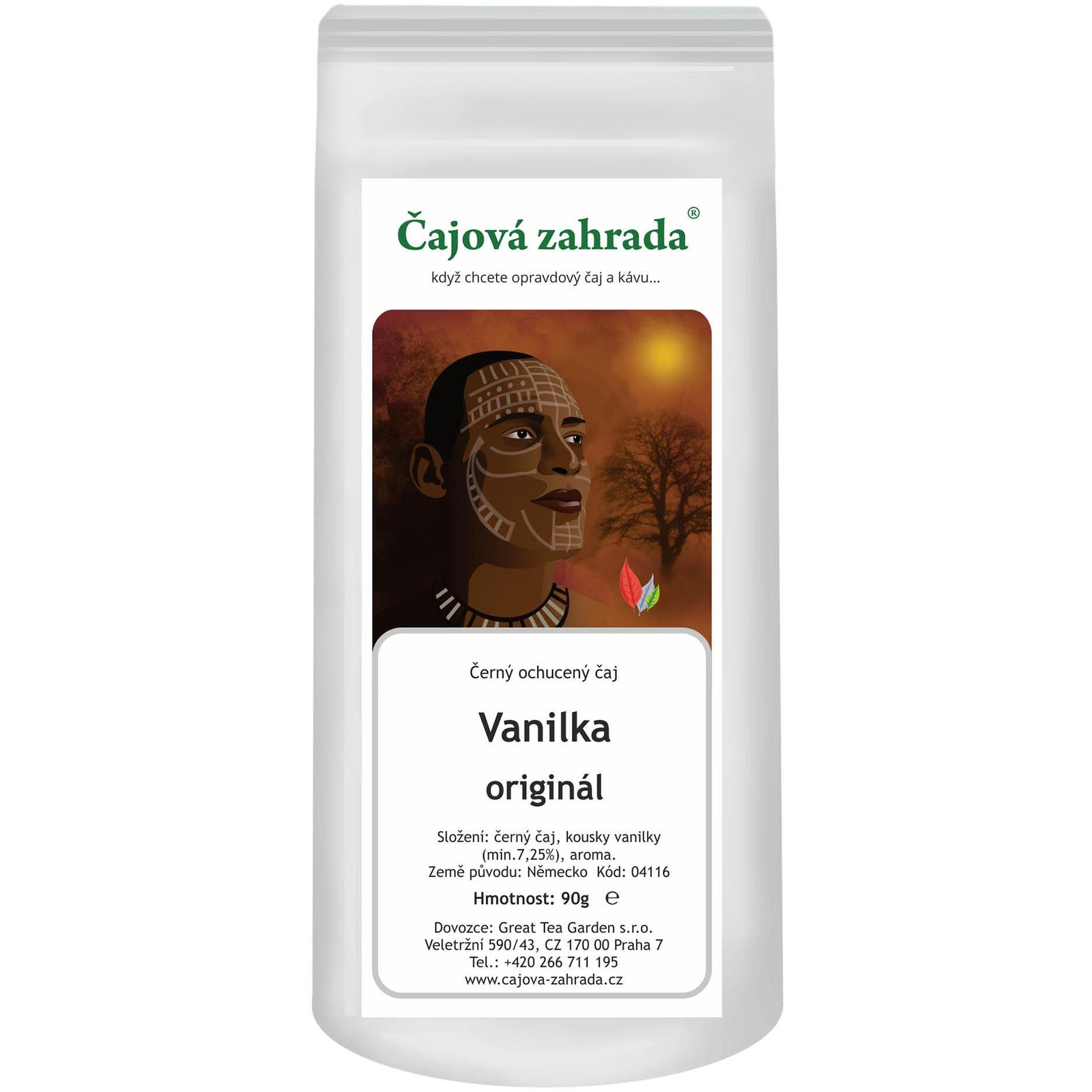 Tea Garden Vanilla - black flavored tea, 500g (5116)