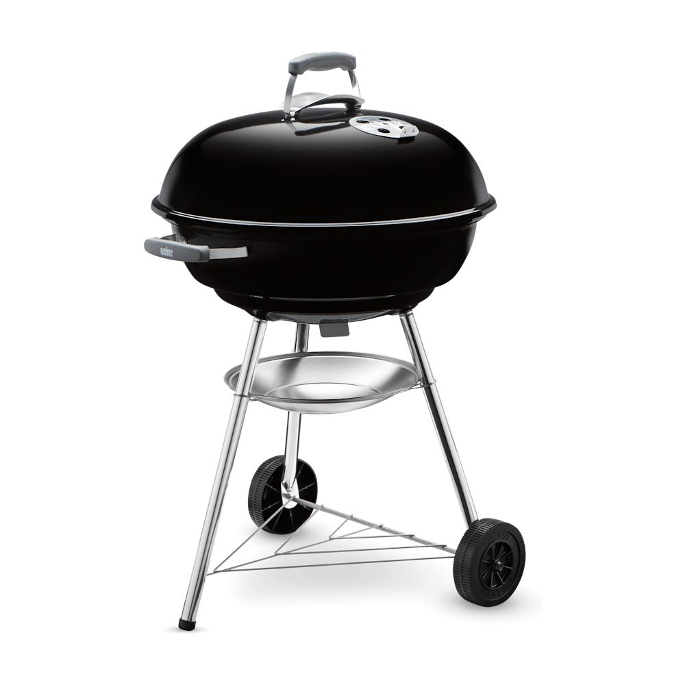 Weber 57cm-es Compact Kettle faszenes grill fekete (1321004) (weber1321004)