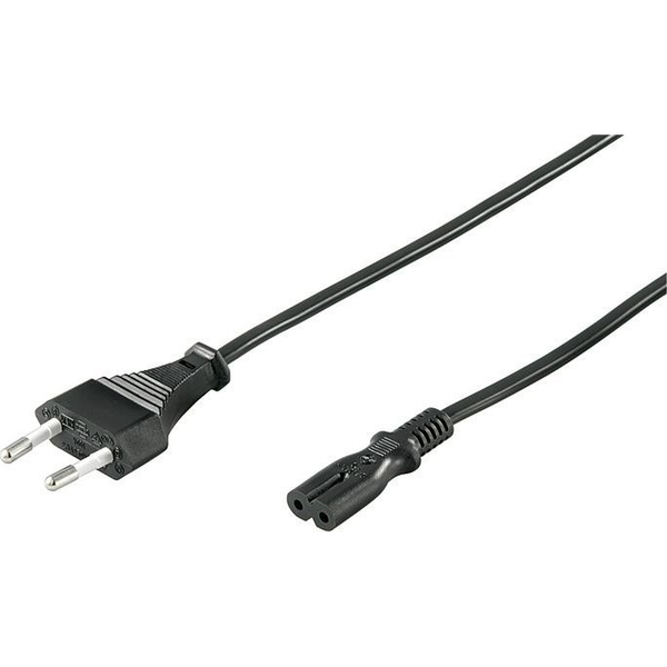 Kabel zasilający MicroConnect Power Cord CEE 7/16 - C7 1m