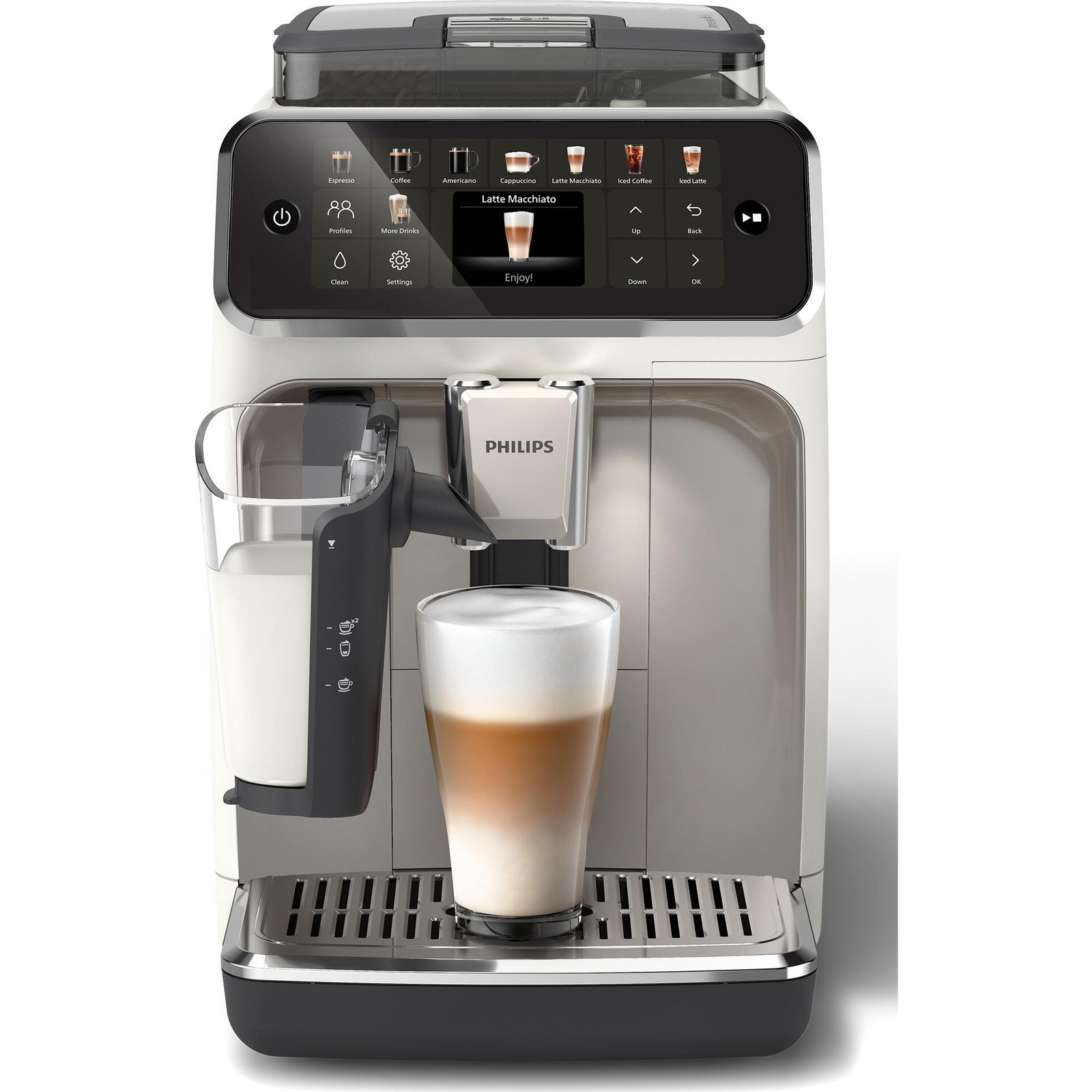 Philips 5500 series EP5543/90 kávéfőző Teljesen automatikus Eszpresszó kávéfőző gép 1,8 L (EP5543/90)