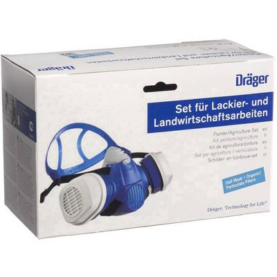 Dräger Lackierset X-plore 3300 in Größe M R57793 Légzésvédő félmaszk készlet Méret: M (R57793)