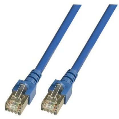 EFB RJ45 Patchkabel SF/UTP, Cat.5e, PVC, CCA, 7,5m , blau