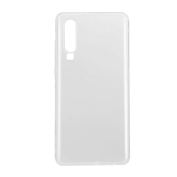 Szilikon telefonvédő (ultravékony) ÁTLÁTSZÓ [Huawei P30] (5996457842629)