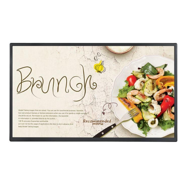 LG 32SM5J-B visualizzatore di messaggi Pannello piatto per segnaletica digitale 81,3 cm (32") IPS Wi-Fi 400 cd/m² Full HD Nero 24/7