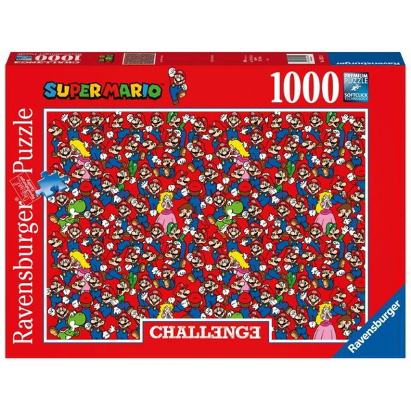 Puzzle Ravensburger Super Mari 1000 dílků Puzzle 1000 Challenge. Super