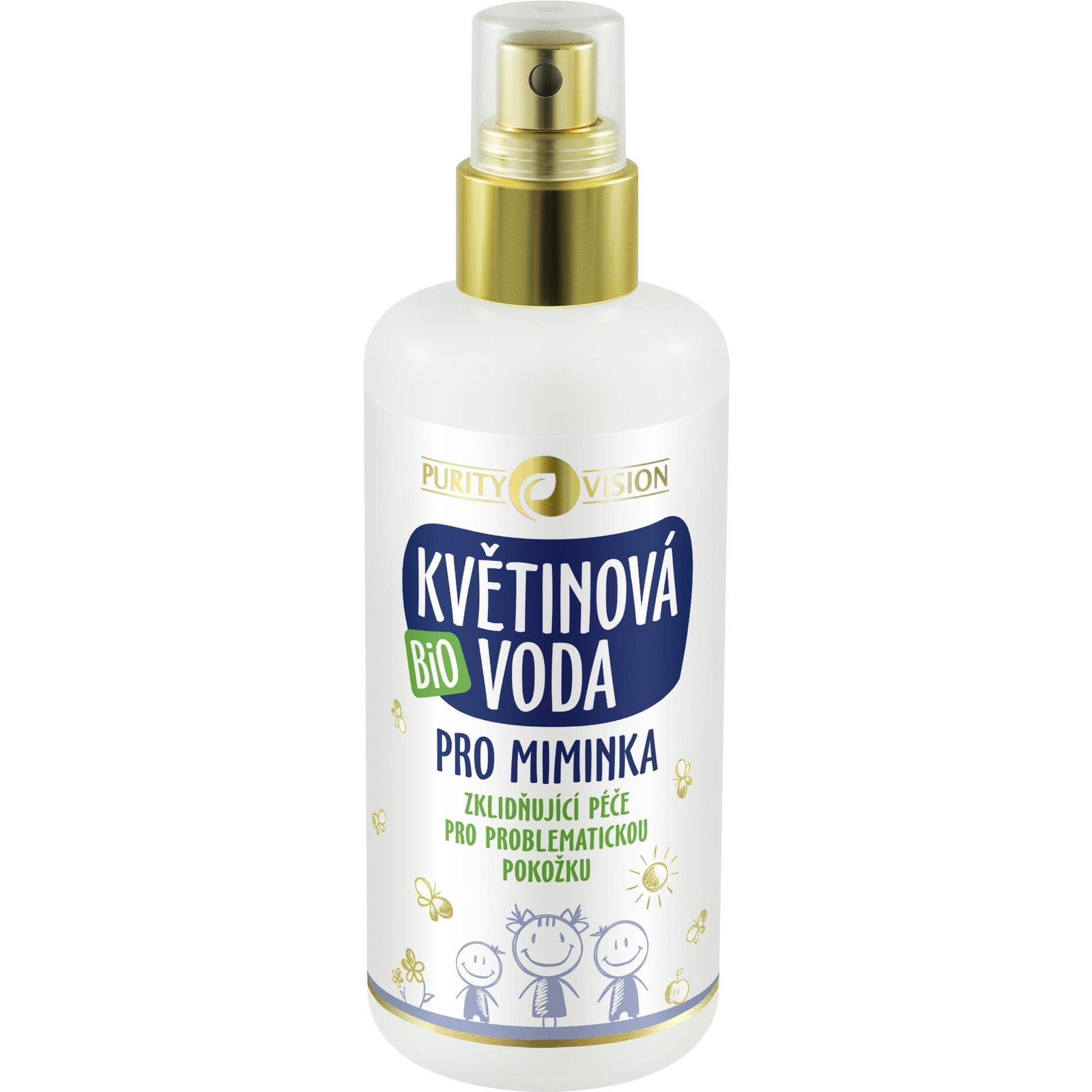 PURITY VISION Bio Virágvíz csecsemőknek - spray 200 ml (8595572902941)