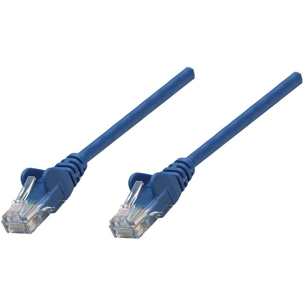 Intellinet 0.25m Cat6A SFTP netværkskabel Blå 0,25 m S/FTP (S-STP)