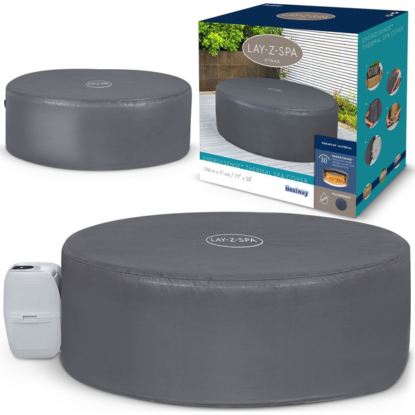 Bestway 60318 / 23 Аксесоар за гореща вана и спа Спа капак Сив