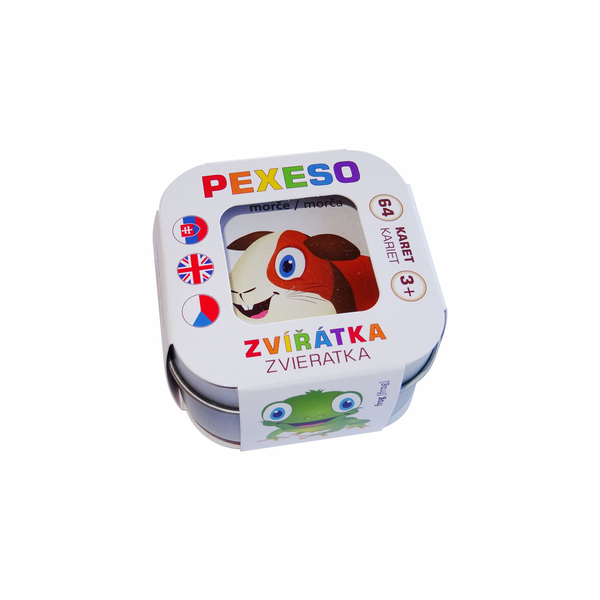 Hmaťák Zvířátka memóriajáték 3+ éveseknek