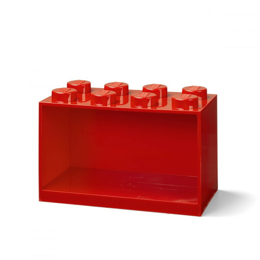 LEGO Brick 8 fali polc - Piros (41151730)