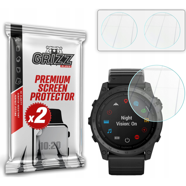 Szkło hybrydowe GrizzGlass HybridGlass do Garmin tactix 7