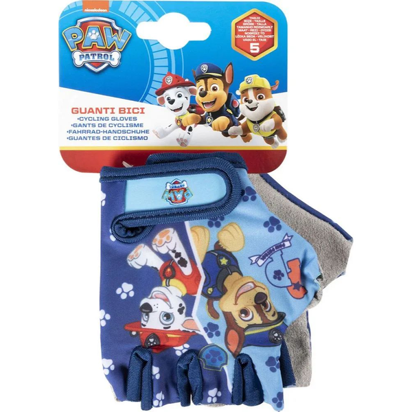 PAW Patrol 10544 защитна ръкавица Bicycle glove Бежов, Син, Военноморски флот, Червен, Бяла 1 броя
