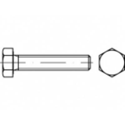 TOOLCRAFT TO-5411547 hatlapfejű csavar M24 110 mm külső hatlap ISO 4017 galvanikusan cinkezett acél 10 db (TO-5411547)