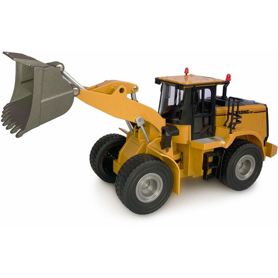 Amewi RC Távirányítós RTR rakodó autó Hang és fény funkcióval 1:24 - Sárga (22517)